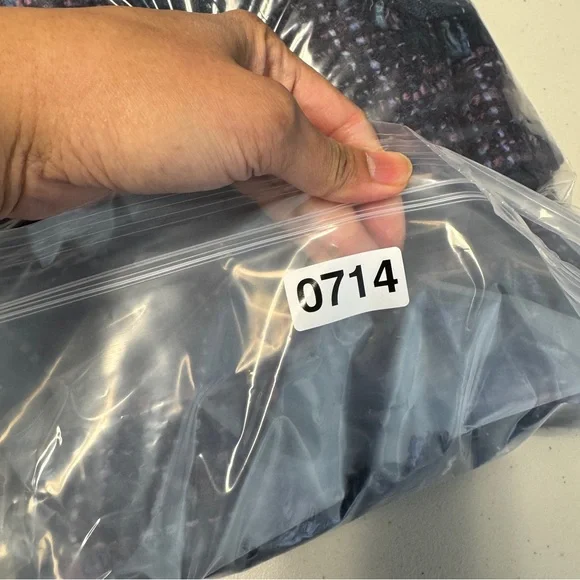 Trina Turk Tweed Jacket Multicolor Fringe Size 12 Career Chic Blazer Quiet Luxe - Picture 16 of 16